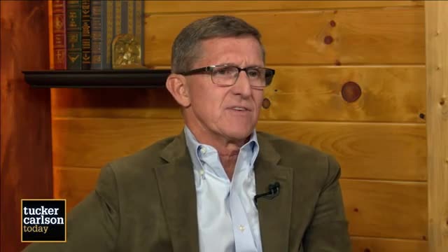 General Michael Flynn Latest Interview With Tucker Carlson - Framing Michael Flynn