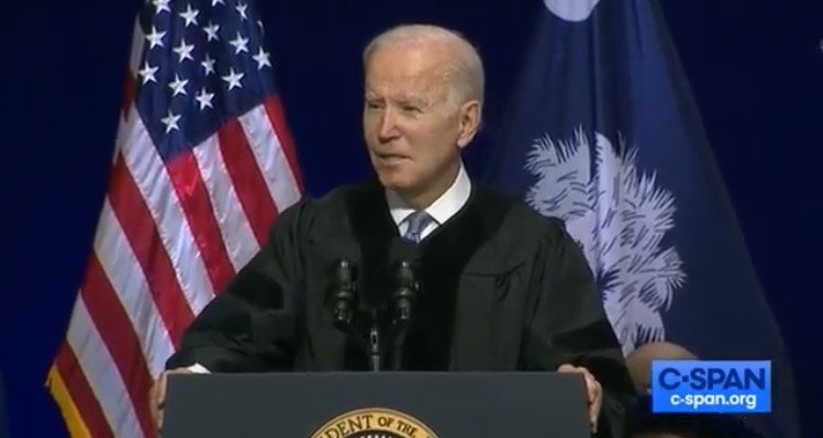 Joe Biden Slips, Calls Kamala "President Harris" During Commencement Address (VIDEO)
