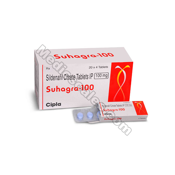 Buy Suhagra 100 mg (Sildenafil Citrate) Online [20% OFF] ED Treatment
