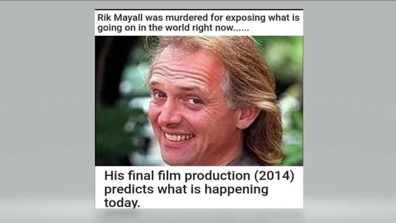 ⁣Rik Mayall's final film Drama or public warning film got him KILLED before the masses could see it