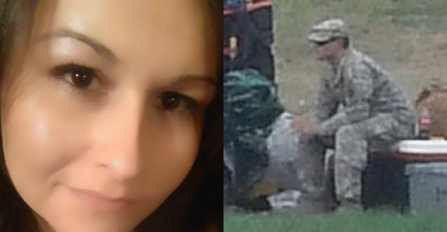 Woman Sees Soldier Sitting On Side Of Road, Stunned By What She See's Him Doing