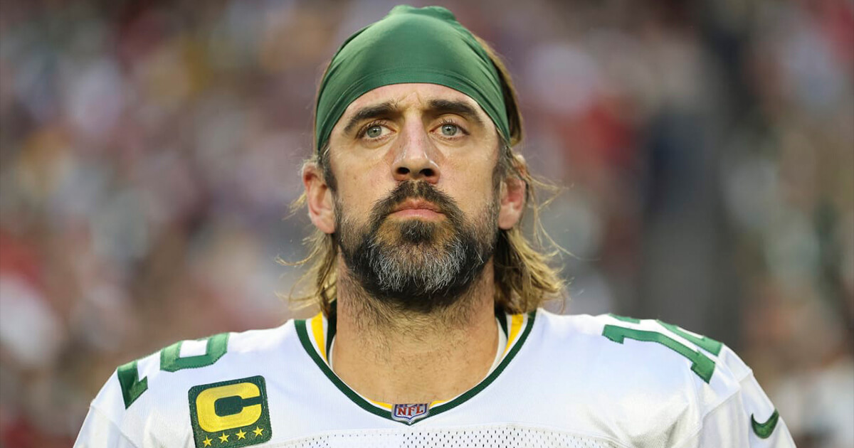 Aaron Rodgers Calls Out Biden For Saying ‘It’s A Pandemic of The Unvaccinated’