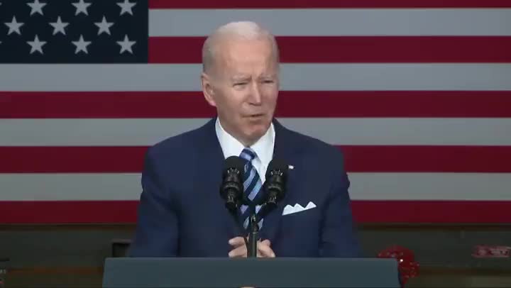 Biden's Dementia Signs Persist, Utters Incoherent Nonsense For 11 Seconds During Address