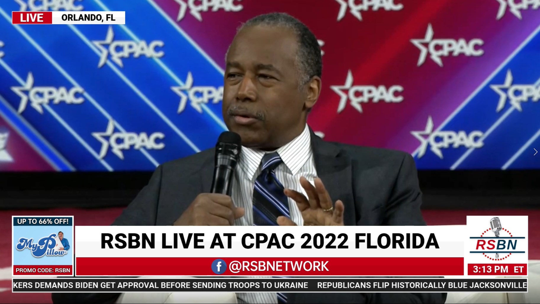 Dr. Ben Carson Full Remarks at CPAC 2022 in Orlando