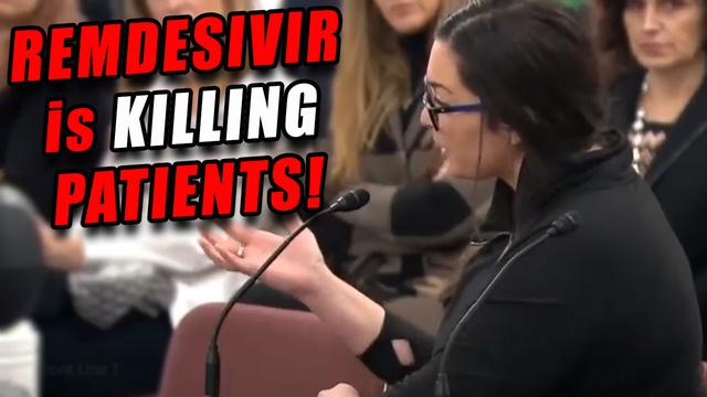 Get this to EVERYONE! Public Hearing: "Remdesivir is KILLING PATIENTS!