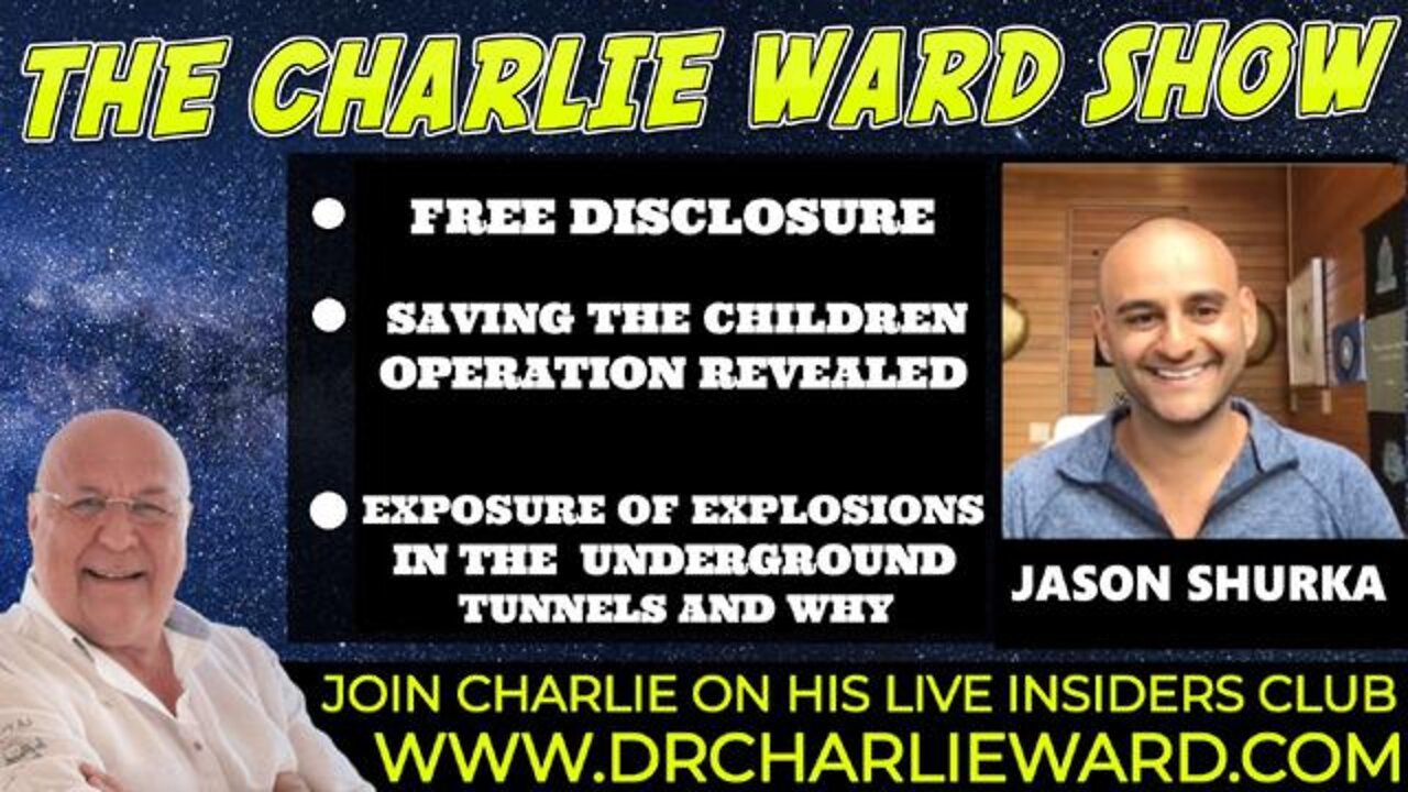 FREE DISCLOSURE, SAVING THE CHILDREN OPERATION REVEALED JASON SHURKA & CHARLIE WARD