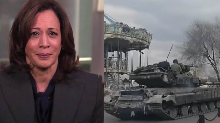 [AUDIO] Kamala Harris Goes On Radio Show And Gives “2nd Grade” Explanation Of Ukraine/Russia Conflict -