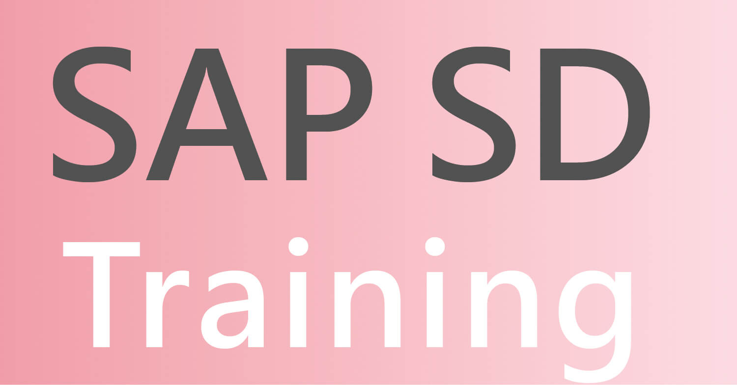 SAP SD Training in Hyderabad | SAP SD Online Training Course