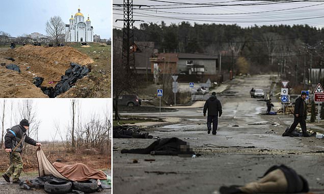 Some Ukraine towns may be WORSE than Bucha: Locals say Russian troops killed children | Daily Mail Online