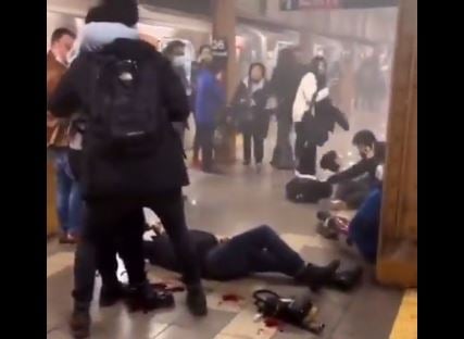 Multiple People Shot after Man Opens Fire in Brooklyn Subway Station During Rush Hour - Bombs Found - Suspect a Black Male (Video)