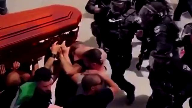 Insane Israeli Police Beat Up Funeral Participants, Isn't Communism Just Great! (14th May)