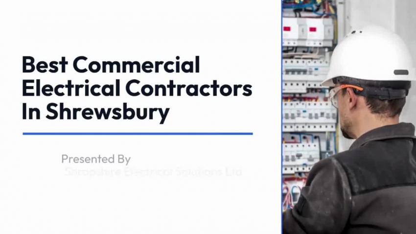Best Commercial Electrical Contractors In Shawbury | Flokii