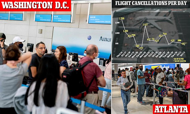 Computer glitch sees TWELVE THOUSAND scheduled American Airlines flights left without pilots | Daily Mail Online