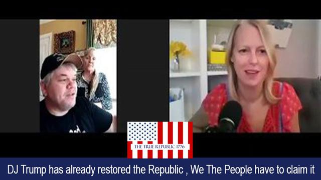 DJ Trump has already restored the Republic, We the People have to claim it