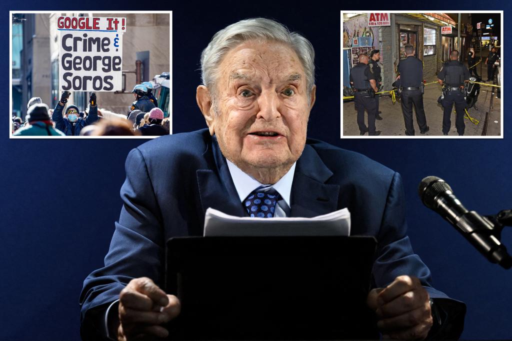 George Soros vows to keep backing woke DAs despite urban crime spikes