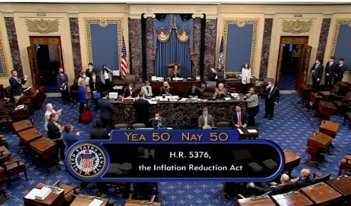 WATCH: Democrats CHEER AND CLAP LIKE SEALS After They Pass Bill to Raise Taxes on Middle Class, Raise Inflation, Crush Small Businesses During Biden's Economic Recession