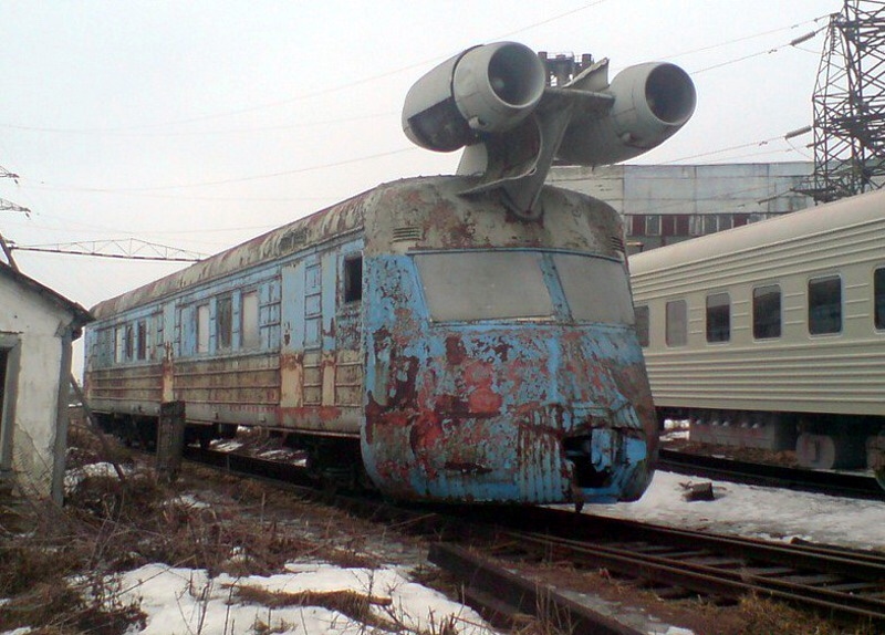 Now Abandoned, Soviet JetTrain - ItsHistoria
