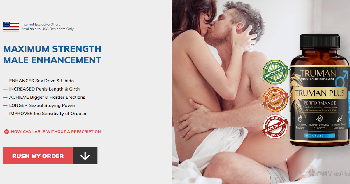 Truman Plus Male Enhancement - Improved Natural Health Today!