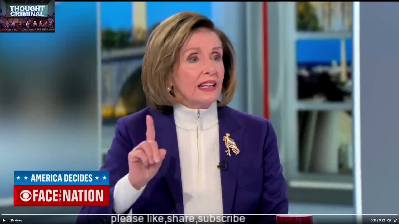 Pelosi hurts my head