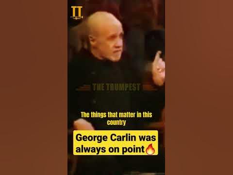 George Carlin was always on point?#trend  #explore - YouTube