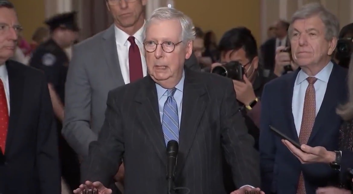 Shots Fired: McConnell Warns Trump He is "Highly Unlikely to Ever Be Elected President of the US" For Dining with Rapper "Ye" and His Surprise Guests (VIDEO)