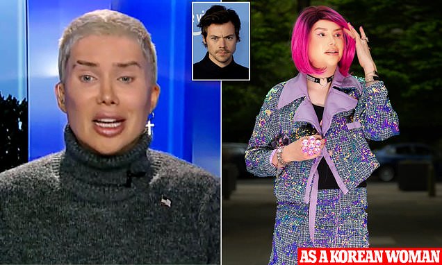 Oli London says he is transitioning back from a Korean woman to a British man | Daily Mail Online