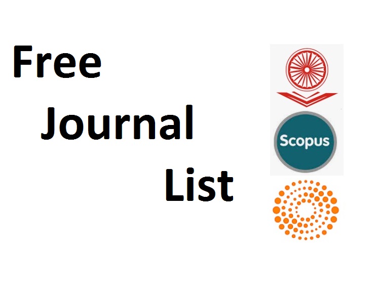 Free UGC Approved Journals