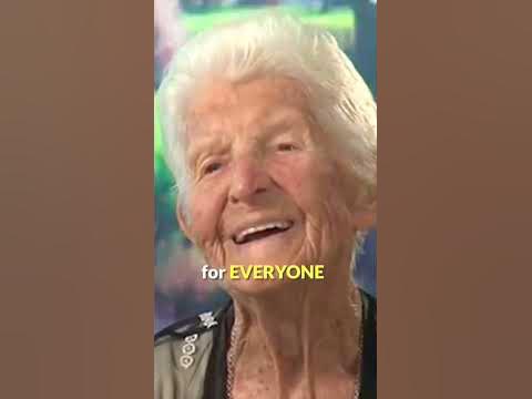 105 Year Old's Secret to Happiness (Full video in comments) - YouTube
