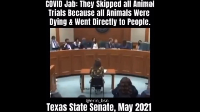 Covid-19 jab They skipped all Animal Trials Because all Animals were dying & went Directly to people