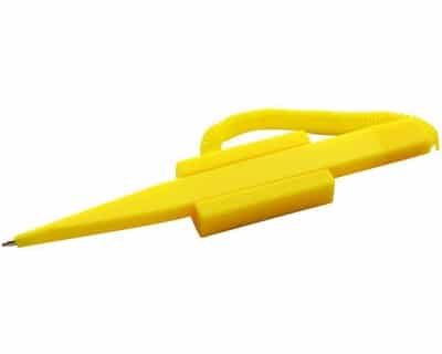 Sticker Pens | Shop Sticker - P45 (Yellow) Pen with retractable Cord Online Australia | About Pens