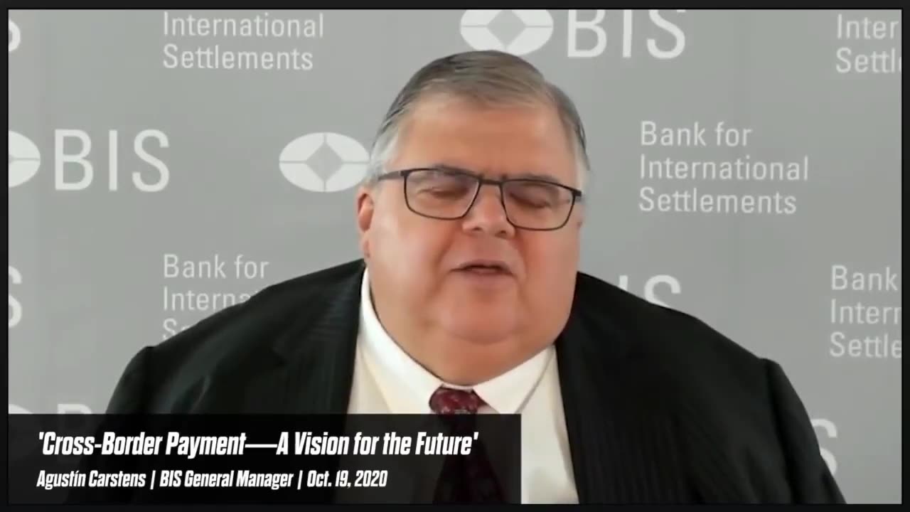 Wow! Bank For International Settlements Head Agustin Carstens About CBDC And Control