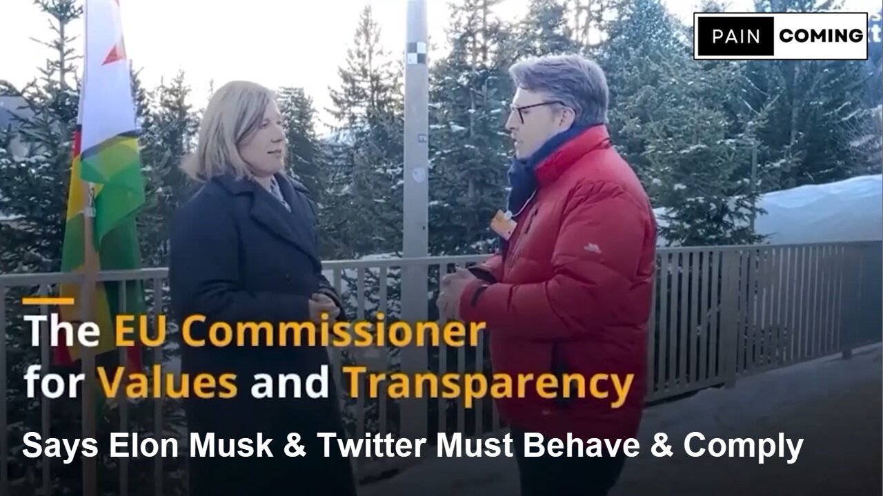 Davos 2023: EU Commissioner Says Elon Musk & Twitter Must Behave & Comply