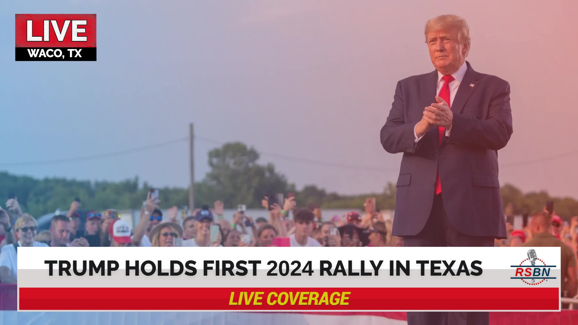 ? TRUMP RALLY LIVE: President Trump Holds First 2024 Campaign Rally in WACO, TX- 3/25/23