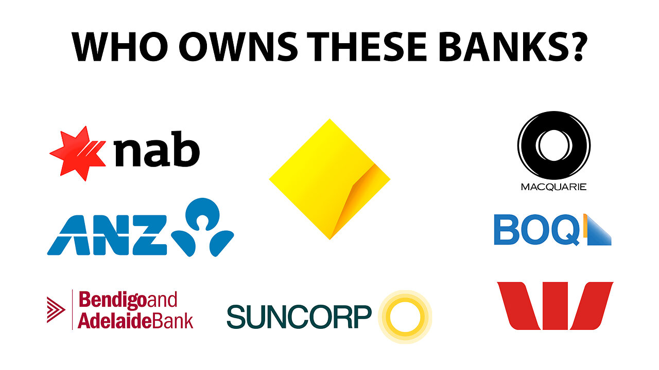 Who Owns Australian Banks? The Answers Might Surprise You... (Less than 6 min)
