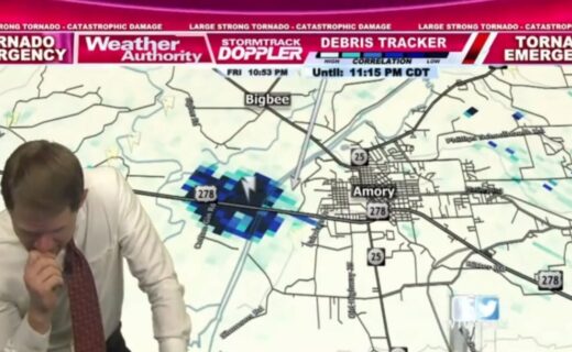 WATCH: Meteorologist Says Prayer For Those Affected By Mississippi Tornado Live on Air – ‘Dear Jesus, Please Help Them’