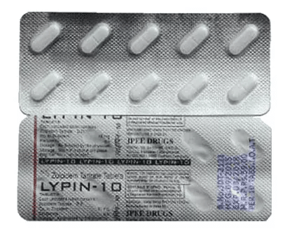 Lypin 10 mg - (Zolpidem) Tablet Online - Sleeping Assist