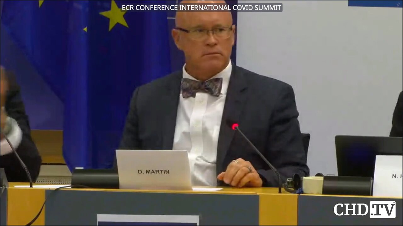 David Martin EU Parliament International Covid Summit MAY 3, 2023, Coronavirus and vaccine crimes