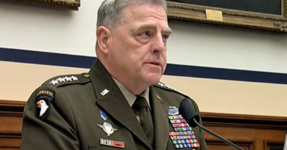 TREASON: Gen. Mark Milley Hid Nuke Codes from Trump - Held Secret Calls with Chinese Defense Officials - Then Surrendered to Taliban and Armed Them with $80 Billion in US Weapons | The Gateway Pundit | by Jim Hoft | 2