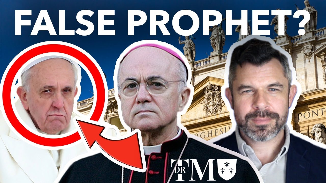VIGANO calls Pope Francis a FALSE Prophet APOSTATE Pope - YouTube