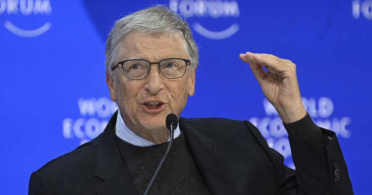 Bill Gates Launches Scheme to 'Save Planet' from 'Climate Change' by Chopping Down Millions of Trees - Slay News