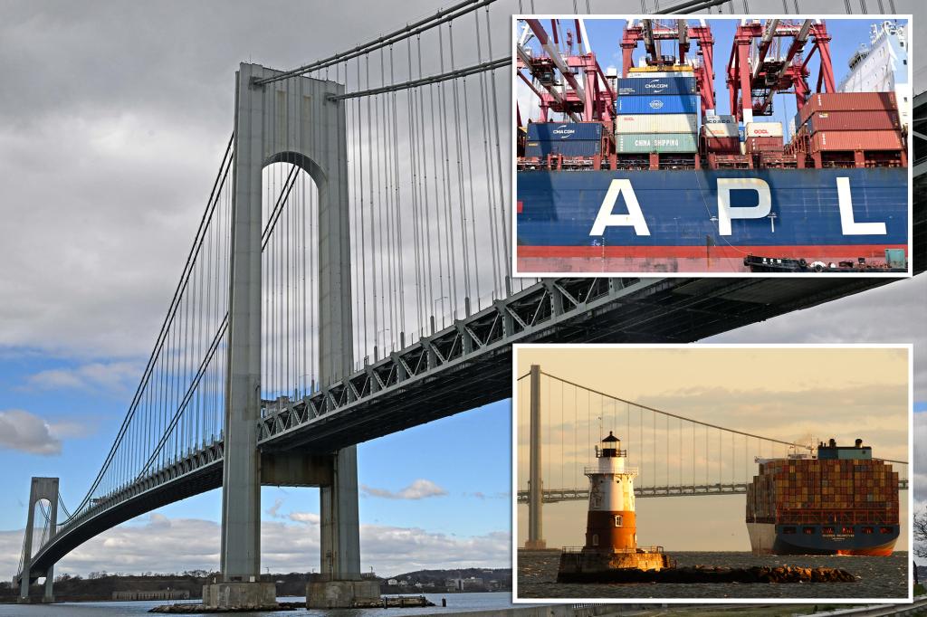 Massive container ship loses power near NYC's Verrazzano Bridge days after Baltimore Key Bridge disaster
