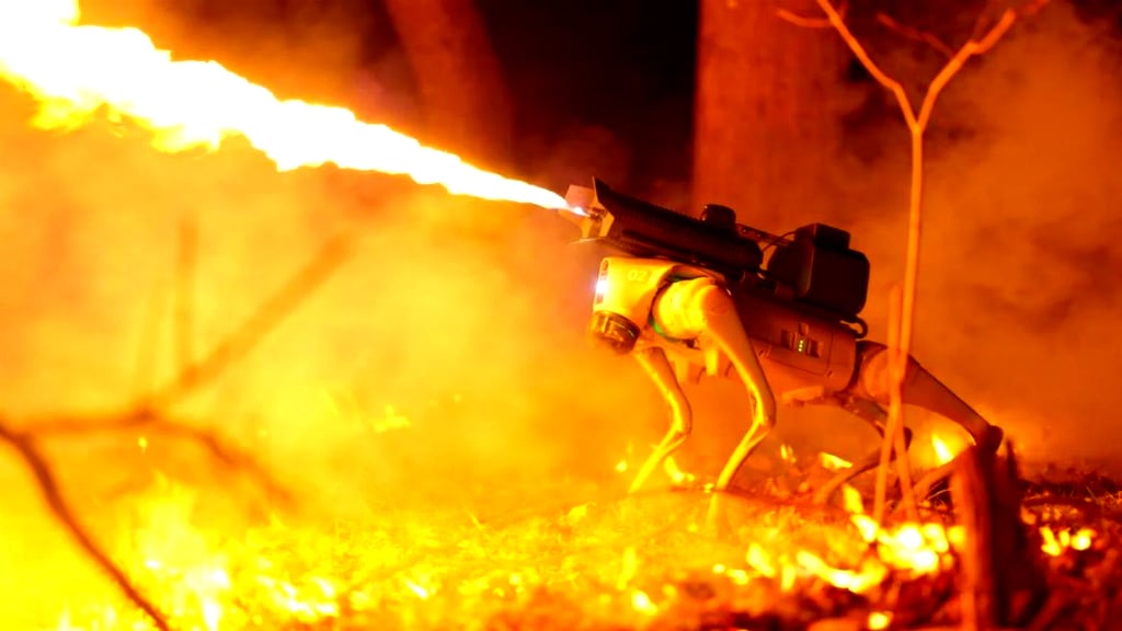 Hell Hound: ‘Thermonator’ Robot Dog Comes Equipped With Flamethrower - ‘Man’s Best Friend’ or Another Terrible Idea? | The Gateway Pundit | by Paul Serran