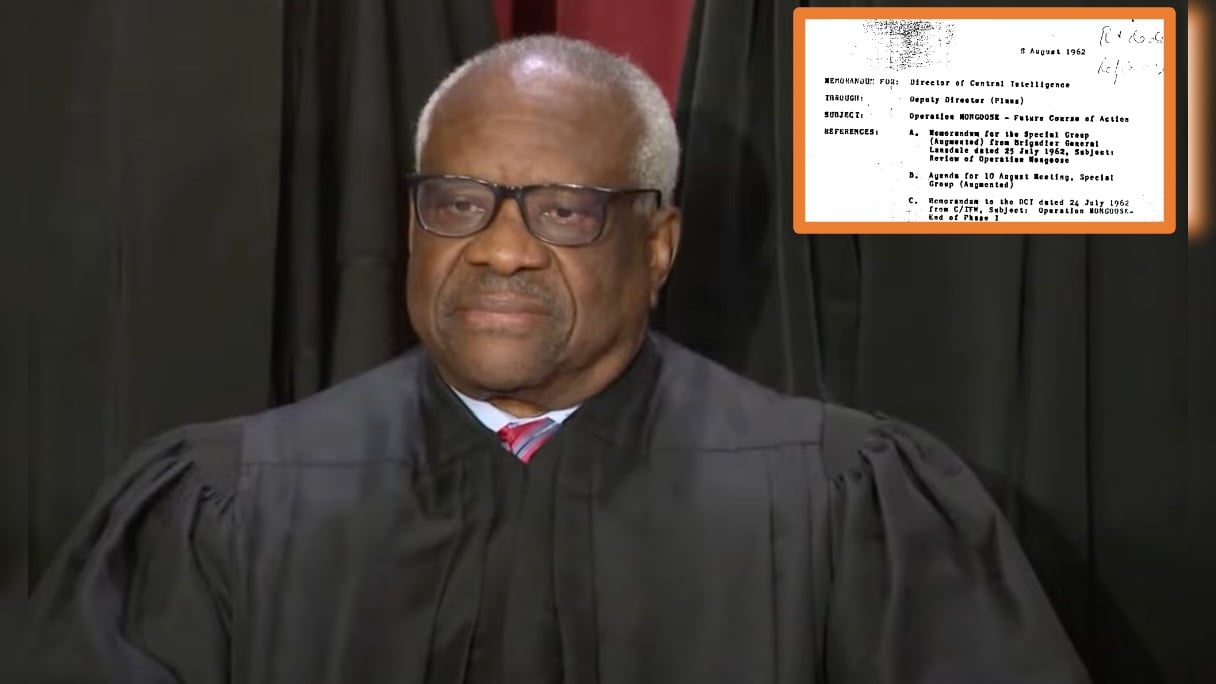 Supreme Court Justice Clarence Thomas Discusses Operation Mongoose in Presidential Immunity Arguments (VIDEO) | The Gateway Pundit | by Anthony Scott