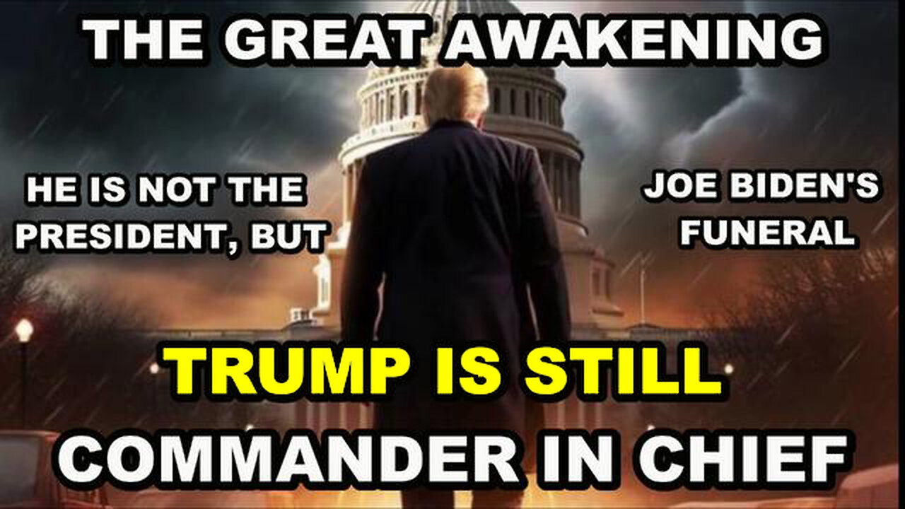 Trump Remains Commander in Chief - It Was All Planned Ahead - Update April