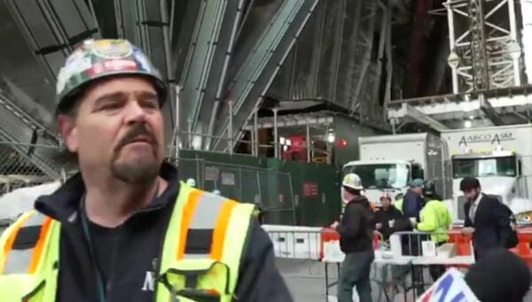 New York Construction Worker Has Blunt Two-Word Message for Joe Biden