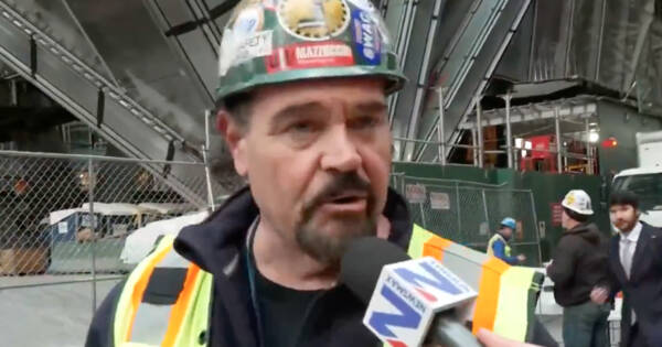 BONUS VIDEO: NYC Construction Worker to Joe Biden – ‘F**K YOU!’ – The First TV