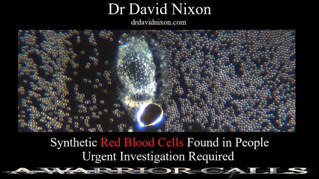 URGENT INVESTIGATION Synthetic Red Blood Cells Found in People