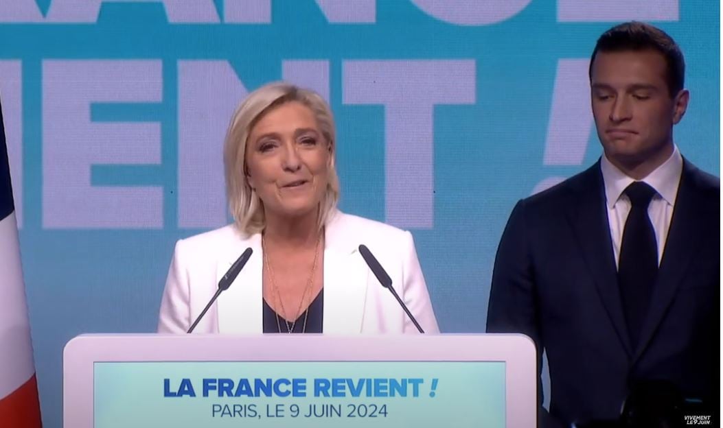 Sacré Bleu! - Marine Le Pen Trounces Emanuel Macron EU Elections - Macron Calls for Snap Election Later This Month | The Gateway Pundit | by Jim Hoft