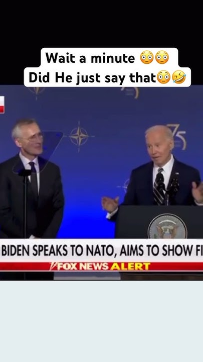 Wait a Minute ?? Did Biden Just Say That? ? #Biden #NATO #Funny #memes - YouTube