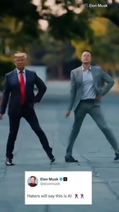 Donald Trump and Elon Musk Dancing! #trump #elonmusk #dancing #music #funny #respect #trending - YouTube